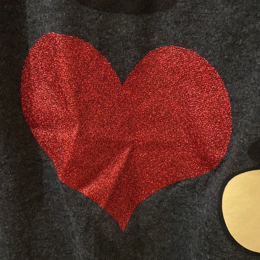 Disney Store I Love  Mickey Mouse Graphic T size Large - Picture 3 of 5